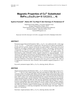 Magnetic Properties of Cu2+ Substituted BaFe12
