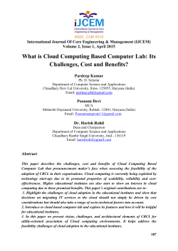 What is Cloud Computing Based Computer Lab