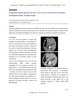 Congenital diaphragmatic hernia: A rare cause of