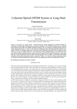 Coherent Optical OFDM System or Long-Haul Transmission