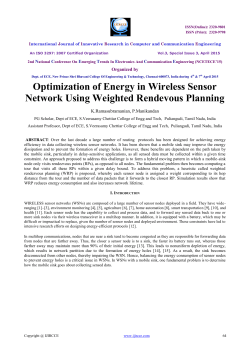 Optimization of Energy in Wireless Sensor Network Using