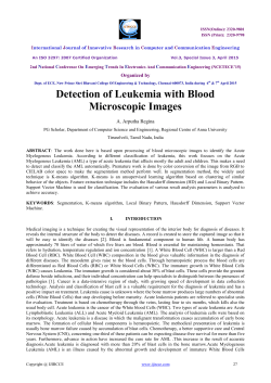 Detection of Leukemia with Blood Microscopic Images