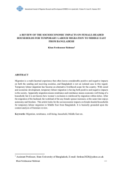 pdf click - International Journal of Migration Research and