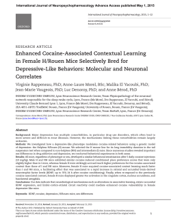 Enhanced Cocaine-Associated Contextual Learning in Female H