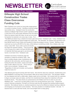 to Download, ILCTE March 2015 Newsletter