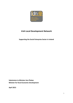 ILDN Supporting the Social Enterprise Sector in Ireland