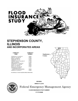 Flood Insurance Study - Illinois Floodplain Maps