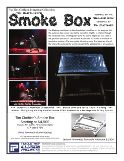 Downloadable Smoke Box Brochure Page