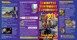 to see the Ilminster Experience Brochure 2015