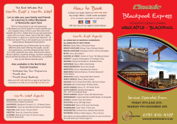 Blackpool Express - JH - Classic Breaks and Day Tours