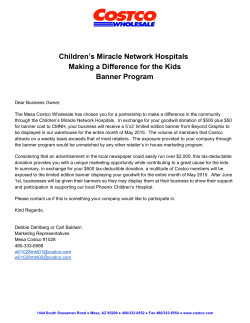 Children`s Miracle Network Hospitals Making a Difference for the