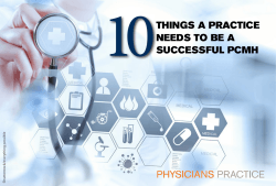1. 10things a practice needs to be a successful pcmh