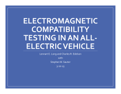 ELECTROMAGNETIC COMPATIBILITY TESTING IN AN ALL