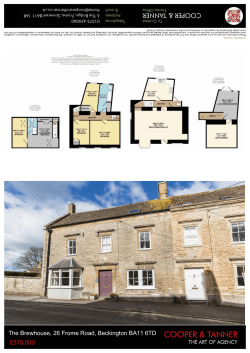 The Brewhouse, 26 Frome Road, Beckington BA11 6TD Â£575,000
