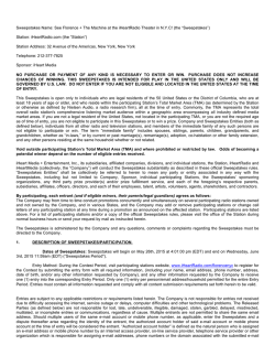 Sweepstakes Name: See Florence + The Machine