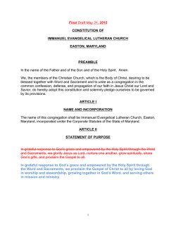 see the proposed revisions to our constitution