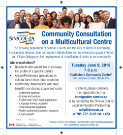 Community Consultation on a Multicultural Centre