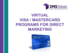 what is a virtual visa/mastercard?
