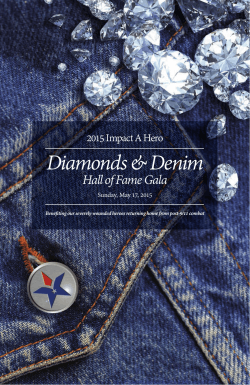Diamonds & Denim Hall of Fame Gala
