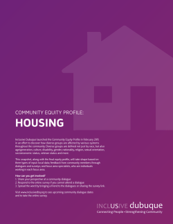 the Housing Snapshot