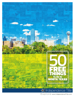 50 Free Things to Do in North Texas