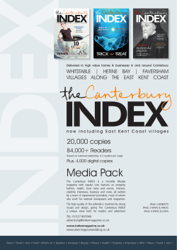 Advertise - Index Magazine