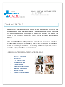PDF - Indian Hospice Care