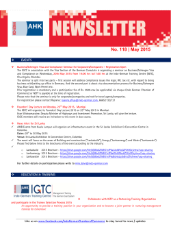 No. 118 | May 2015 - Indo-German Chamber of Commerce