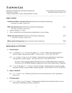 CV in PDF - Individual.utoronto.ca