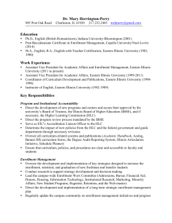Dr. Mary Herrington-Perry Education Work Experience Key