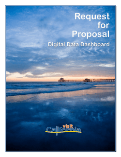 Digital Data Dashboard Request for Proposal (RFP)