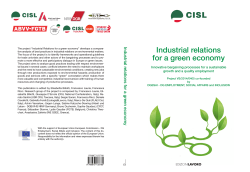 Industrial relations for a green economy