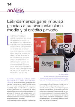 Actualidad Aseguradora AmÃ©rica Latina | Marzo 2015