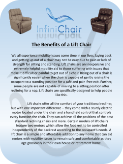 to learn all about lift chairs and their features