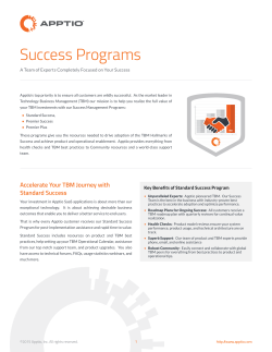 Success Programs - Resources