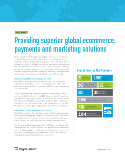 Providing superior global ecommerce, payments