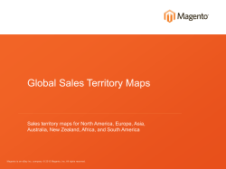 Global Sales Territory Maps