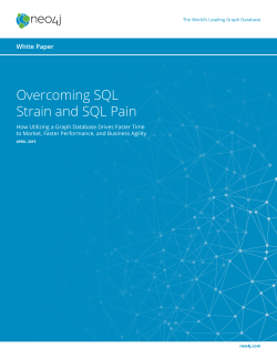 Overcoming SQL Strain and SQL Pain