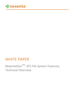 ZFS White Paper - 404: Page not found.