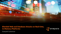 Blended Web and Database Attacks on Real-time, In