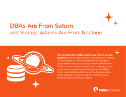 DBAs Are From Saturn,