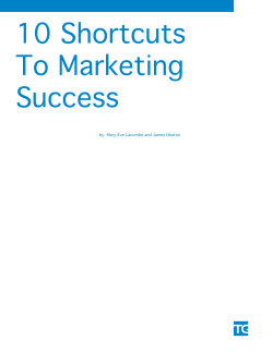 10 Shortcuts To Marketing Success - Blog