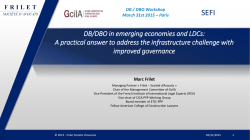 DB/DBO in emerging economies and LDCs: A practical answer to
