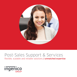 Support & Services Brochure