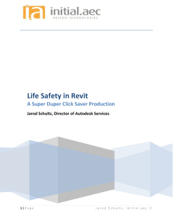 Life Safety in Revit