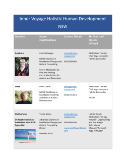 Inner Voyage Holistic Human Development