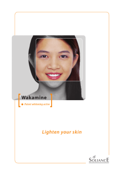Lighten your skin Wakamine