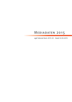 Mediadaten 2015 - inside