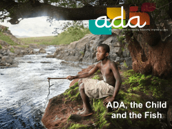 ADA, the Child and the Fish