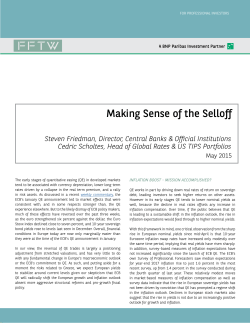 Making Sense of the Selloff - BNP Paribas Investment Partners